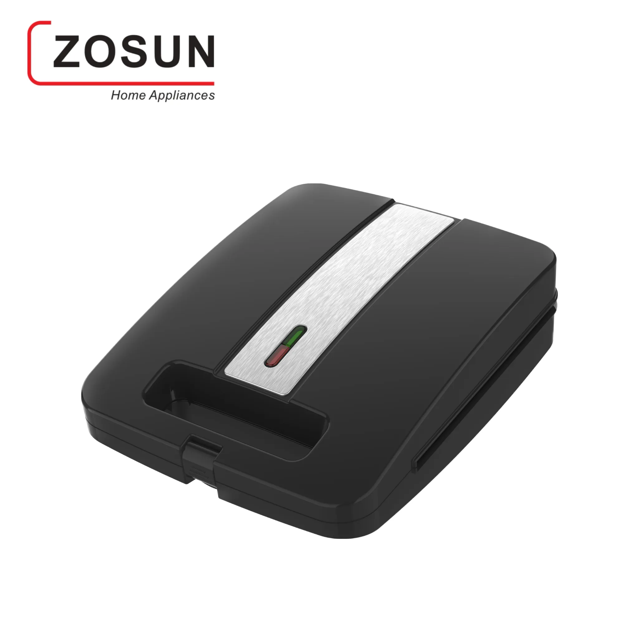 Zosun ZS-SW410焦げ付き防止コーティングプレート簡単なクリーニング家庭用ライトインジケーター付き4スライス電気サンドイッチメーカー