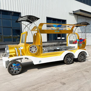 Nueva llegada Hearses Limousines Hearse Service Car Ataúd Chariot Funeral Fabricantes Horse Carriage Trailer - Product Image 3