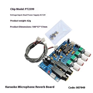 โมดูลการปรับแต่ง k-Song บอร์ดเครื่องขยายเสียงไมโครโฟนพร้อมบอร์ดเครื่องขยายเสียงเครื่องรับและเครื่องขยายเสียงคาราโอเกะ - Product Image 6