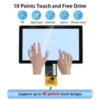 Écran tactile capacitif professionnel COF 8,4 pouces, fabricant de panneaux numériseurs multi-touch G+G pour les commerçants internationaux B2B