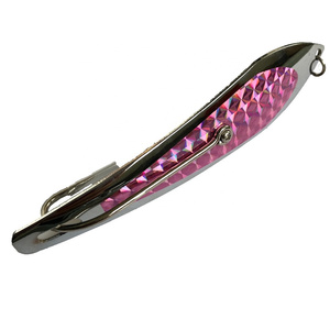Señuelo de pesca de curricán blanco, cebos de pesca, cucharas de arrastre para pesca de aguas profundas, 110MM, 15G, OEM de fábrica - Product Image 4