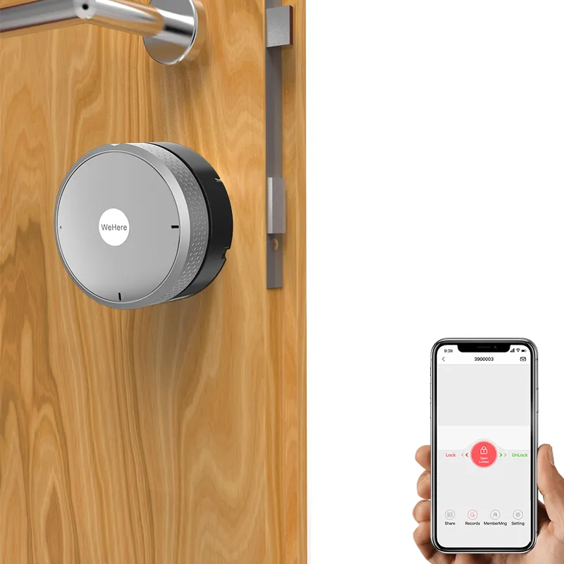 M300 Smart Sensor Auto Lock App Keyless Access Electronic Smart LockためDoors Modified Smart DeadboltなしDrilling