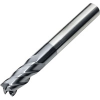 Zhuohao Solid Carbide 4 flautas End Mill edmill fresas de desbaste broca de enrutador profesional