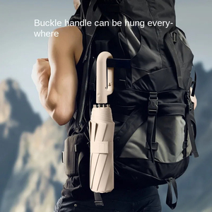 Wholesale Reinforce Ring Clasp Fully Automatic <b>Umbrella</b> Men Women 10 Double Bone Large Folding <b>Windproof</b> Strong Waterproof - Product Image 2