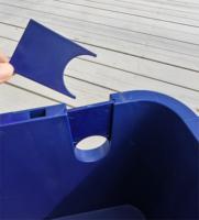 G&N Nouvelle conception de cage à crabes, cage empilable pour l'engraissement des crabes de boue, élevage vertical des crabes