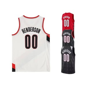 Short de basket-ball en maille double couche vintage pour hommes Logo brodé personnalisé Streetwear chaud cordon de serrage tricoté par sublimation - Product Image 3