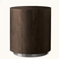 Canapé rétro en bois massif de style américain, table basse carrée, armoire carrée minimaliste française, téléphone, table