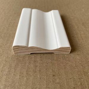 White Primed Pine Ready To <b>Paint</b> Architrave Casing Trim For Door <b>Frame</b> American Market Casing Trim Supplier Supply Custom Export - Product Image 2