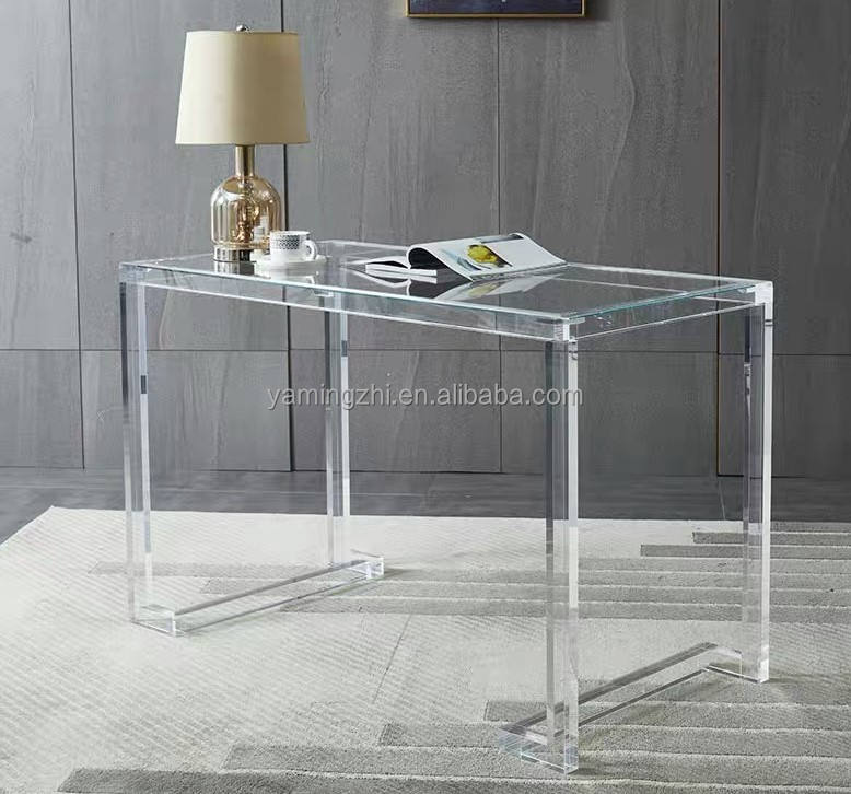 Wholesale High Quality Acrylic Office Table - Clear Dinning Table