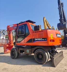 DOOSAN a utilisé le DH150W-7 de pelle sur chenilles de seconde main de l'excavatrice sur pneus 15TON - Product Image 5