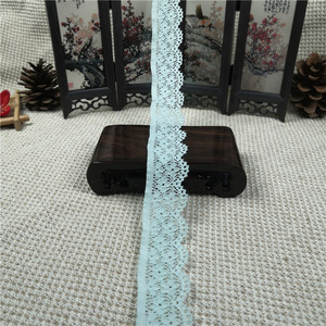 3 Cm Trắng Nylon Spandex Raschel Ren Trim Ribbon Đàn Hồi Organza Vải Cho Váy Cưới Sofa Rèm Cửa Đồ Lót Chất Liệu - Product Image 5