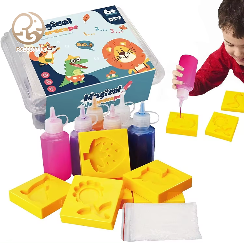 DIY Educational Doodle ELF Set With Container(16Pcs)