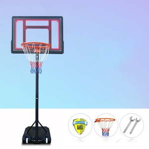 Support de basket-ball portable d'intérieur réglable en hauteur pour enfants - Product Image 2