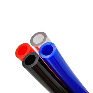 200m/롤 4*6mm 블랙/블루/레드/투명 고압 저항 수족관 PU 공기 튜브 수족관 - Product Image 1