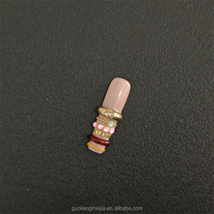 <span class=keywords><strong>Faux</strong></span> <span class=keywords><strong>ongles</strong></span> de style baroque à pression avec horloge 3D et pierre <span class=keywords><strong>turquoise</strong></span>, forme carrée longue pour événements - Product Image 5