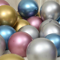 Lot de 10 ballons sphériques ronds en latex réutilisables de 36 pouces, couleur violet
