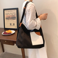 Moda más nuevo lindo Ins Canvas Tote Bag Fashion Shopping-eco