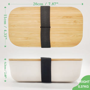 Boîte à lunch <span class=keywords><strong>Bento</strong></span> pour enfants en bambou de conception OEM avec couvercle sur planche à découper en bambou Boîte à <span class=keywords><strong>bento</strong></span> japonaise - Product Image 2