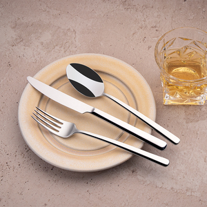Vente en gros de couverts d'hôtel en acier inoxydable, cuillères, fourchettes, couteaux, autres fournitures pour hôtels et restaurants, <span class=keywords><strong>ensemble</strong></span> de couverts en acier inoxydable - Product Image 2