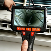 Boroscope articulé bidirectionnel étanche pour l'inspection des tuyaux, caméra d'inspection industrielle pour l'entretien en usine