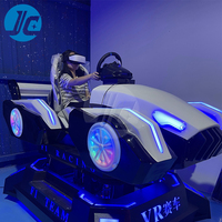 Simulateur de conduite VR pour enfants, machine de jeu de course d'intérieur en aluminium, acier et bois, équipement d'arcade pour centre commercial et parc d'aventure