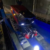 Robot de drainage hydraulique mobile tout-terrain à tête haute pour le contrôle des inondations et le sauvetage en cas de submergissement