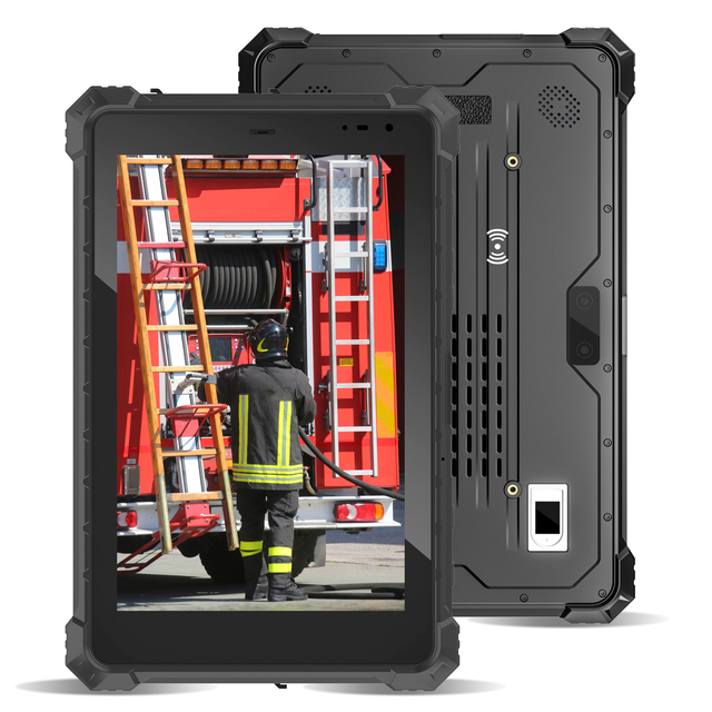 Customized ATEX MIL-STD-810H 10 Inch 5g Network 1d 2d Barcode Scanning with NFC RS232 TF SIM Card Rugged Industrial Win Tablet