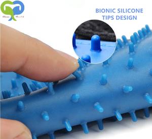 Luva massageadora para animais, venda quente de luva de massagem para cães e gatos - Product Image 2