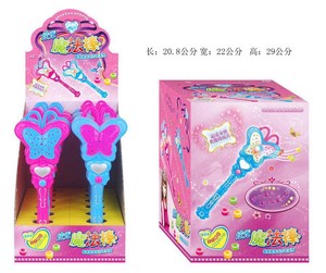 Juguetes de <span class=keywords><strong>Caramelo</strong></span> Dulces Directo de Fábrica en China <span class=keywords><strong>con</strong></span> Varita Mágica de Cielo Estrellado, 12 Piezas - Product Image 2