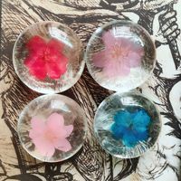 Sabun Kristal Transparan Buatan Tangan Asam Amino Herbal Organik dengan Aroma Bunga Kering Sabun Pemutih Wajah