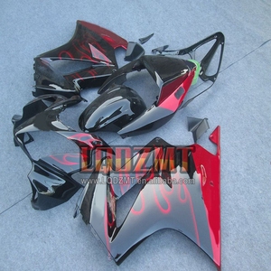 VFR800RR Pour HONDA Interceptor <span class=keywords><strong>VFR</strong></span> 800RR VFR800 <span class=keywords><strong>800</strong></span> RR 02 03 04 05 06 07 103No.82 2008 2009 2010 <span class=keywords><strong>2011</strong></span> 2012 Carénage flammes rouges - Product Image 1