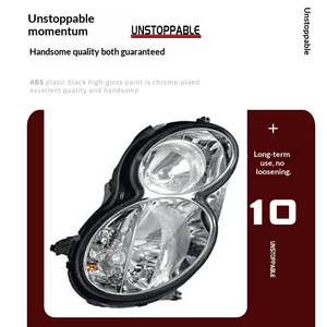 Faro Superiore per Mercedes Benz Classe CLK W209 <span class=keywords><strong>2002</strong></span>-2005, Lampada Xenon HID Diurna 2098203761 2098203861 - Product Image 5