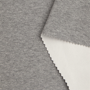 J018 không khí lớp vải bán buôn 310gsm <span class=keywords><strong>cotton</strong></span> Polyester Spandex pha trộn dệt kim Scuba vải thể thao mặc <span class=keywords><strong>Interlock</strong></span> hoodie vải - Product Image 4