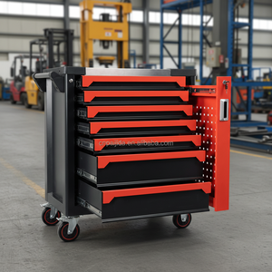 Armoire à outils mobile, établi sur roulettes, chariot de rangement robuste pour la réparation automobile, <span class=keywords><strong>garage</strong></span>, <span class=keywords><strong>atelier</strong></span>, support OEM/ODM/OBM - Product Image 1