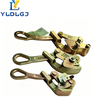 Poignées de traction en fil d'acier YILI Professional 3T pour câble de 16-32 mm, pince de serrage manuelle pour câble, tire-câble manuel