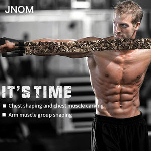 สายปรับแรงดึงที่แขนแบบมัลติฟังก์ชั่นเชือกยางแบบสามรูสายช่วยฝึกออกกำลังกายสามารถปรับแต่งได้ - Product Image 6