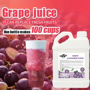 Sirup Minuman Buah Konsentrat Jus Anggur Bahan Cair untuk Bubble Tea Smoothie Slush Teh Buah untuk Toko Teh Susu - Product Image 4