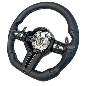 Volante de cuero completo para <span class=keywords><strong>BMW</strong></span> E46gtr E90 E91 E92 E93 E46 Gtr M3gtr M3gt M3crt M3gts 316 318 320 328 330 335 340 Ci Ti I d - Product Image 4