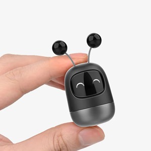 Diffuseur de parfum pour voiture en forme de robot mignon, à clipser sur la sortie d'air, parfum longue durée + parfum solide pour voiture - Product Image 1