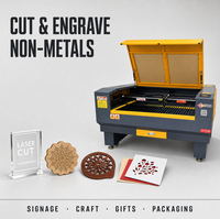 Graveur laser CO2 refroidi par eau professionnel KSOAR RK-0640, machine de découpe laser CNC haute vitesse pour matériaux non métalliques