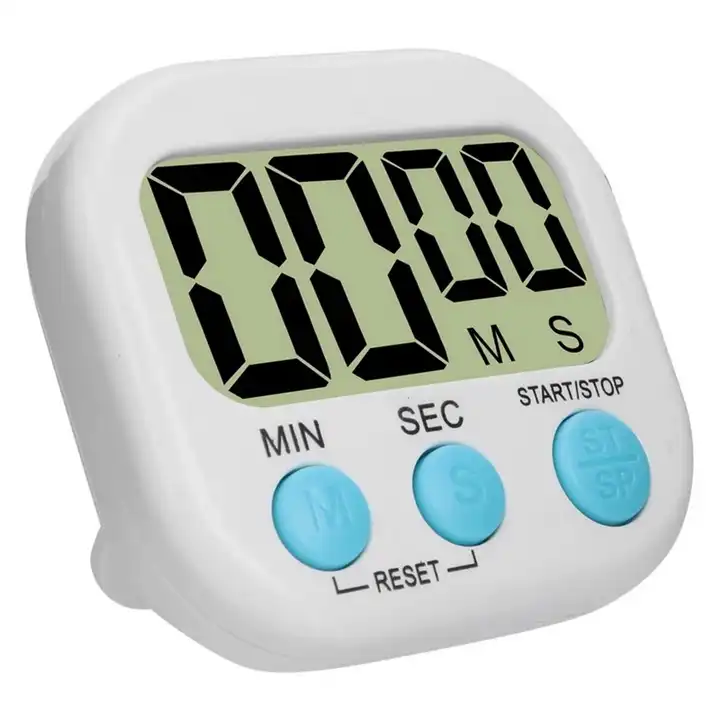 Magnetic Kitchen Timer, Led Digital Timer, Manual Countdown Timer