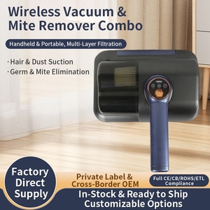 Aspiradora Inalámbrica Portátil Recargable para Eliminar Pelo de Mascotas con Luz UV-C, Puerto de Succión de 10-15 cm y Filtro HEPA - Product Image 2