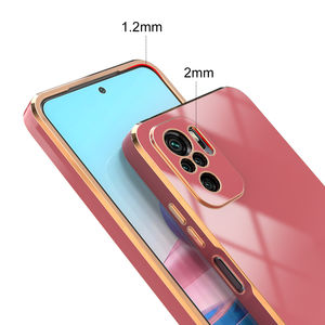 Custodia posteriore per cellulare in TPU elettrolitico 6D per <span class=keywords><strong>Xiaomi</strong></span> <span class=keywords><strong>Redmi</strong></span> 10 <span class=keywords><strong>Note</strong></span> <span class=keywords><strong>11E</strong></span> 10C 10 Prime Plus 5G 9C 11S Poco M4 Pro 4G - Product Image 6