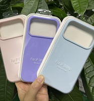 Funda Protectora de Silicona Premium para iPhone 18 Pro Max 13 14 15 16 17 Pro S26 Ultra S24, Fundas de Silicona para Teléfono