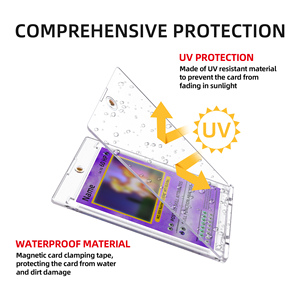 35pt ป้องกันรังสียูวีแบบสัมผัสเดียวเคสใส่บัตรแม่เหล็กแบบมีช่องใส่บัตรสะสมเคสใส่บัตรแม่เหล็ก - Product Image 5