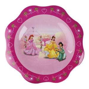 Assiette de fruits en plastique mélamine pour enfants, nouvelle collection de princesse 6/8 pièces - Product Image 2