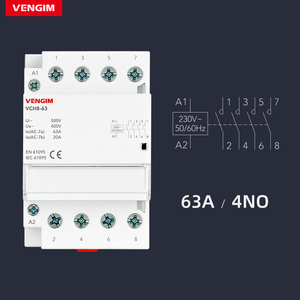 VCH8-63/4P DIN Rail AC220V อัตโนมัติในครัวเรือน AC แบบแยกส่วน/230V 4P 63A 4NO/2NO2NC 50/60Hz L34 - Product Image 2