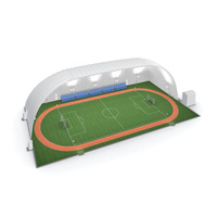 Terrain de sport extérieur personnalisable de haute qualité, climatisé, en PVDF, ignifuge et écologique pour le tennis, le football et autres sports