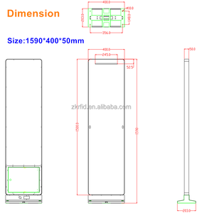 Đầu Đọc Cửa Cổng Thông Tin Đầu Đọc Thẻ Kiểm Soát Truy Cập Cổng <span class=keywords><strong>RFID</strong></span> UHF Theo Dõi <span class=keywords><strong>RFID</strong></span> Cho Hệ Thống & Sản Phẩm Kiểm Soát Truy Cập - Product Image 4