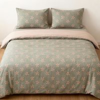Parure de lit florale en polyester de qualité supérieure, douce et imprimée, 3 pièces, avec housse de couette et taies d'oreiller, pour la maison, l'hôtel, vente en gros